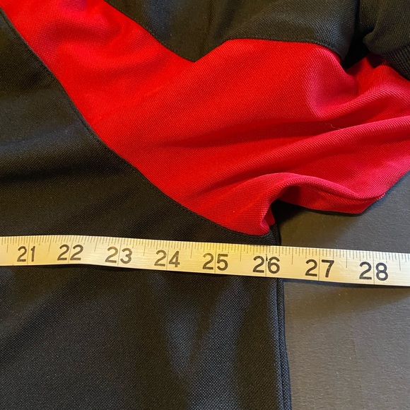 2 Aramark Wear Guard Performance Blk/Red Color block Polo Shirts both size XL - Picture 5 of 8